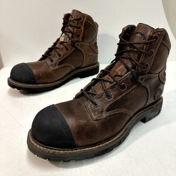 VERY GOOD Justin CW677 6" Utah Waterproof Safety Composite Toe Work Boot 12 EE - Picture 5 of 14